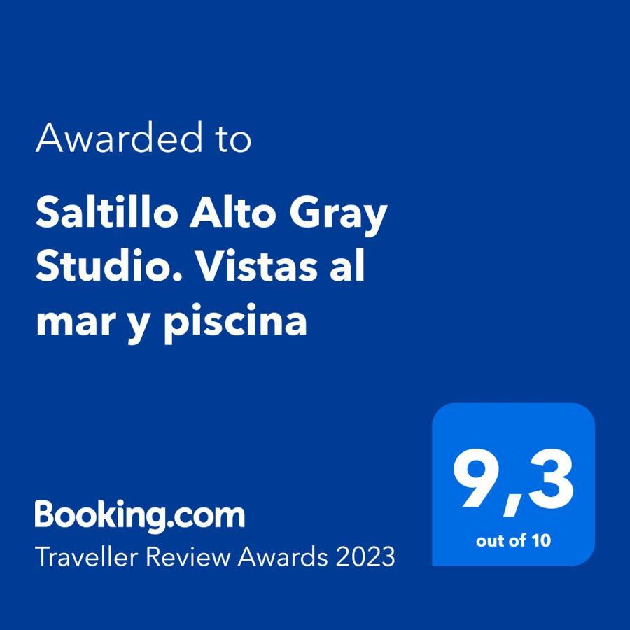 Saltillo Alto Gray Studio. Vistas Al Mar Y Piscina Torremolinos Exterior foto